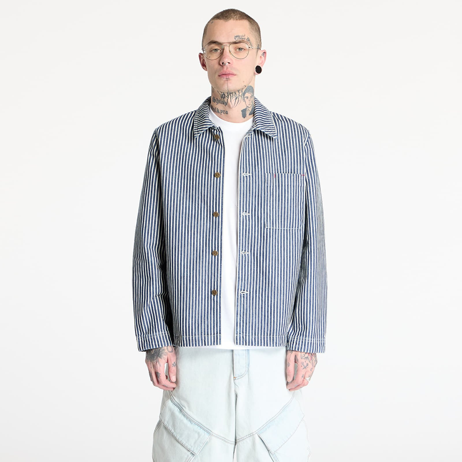 Jacket A.P.C. Raphael Jacket Blue/ White L