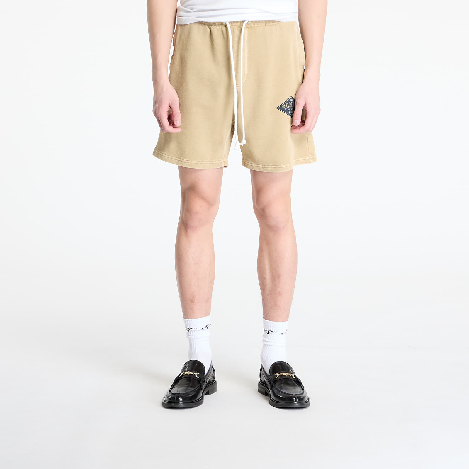 Tommy Jeans Regular Varsity Grap Shorts Beige S