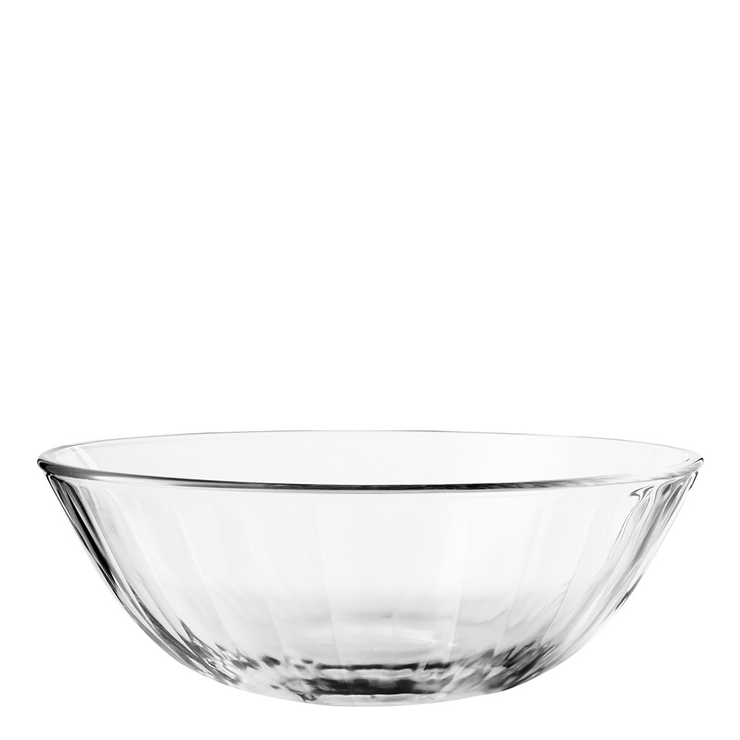 Set of 4 Glass Bowls 0.5L