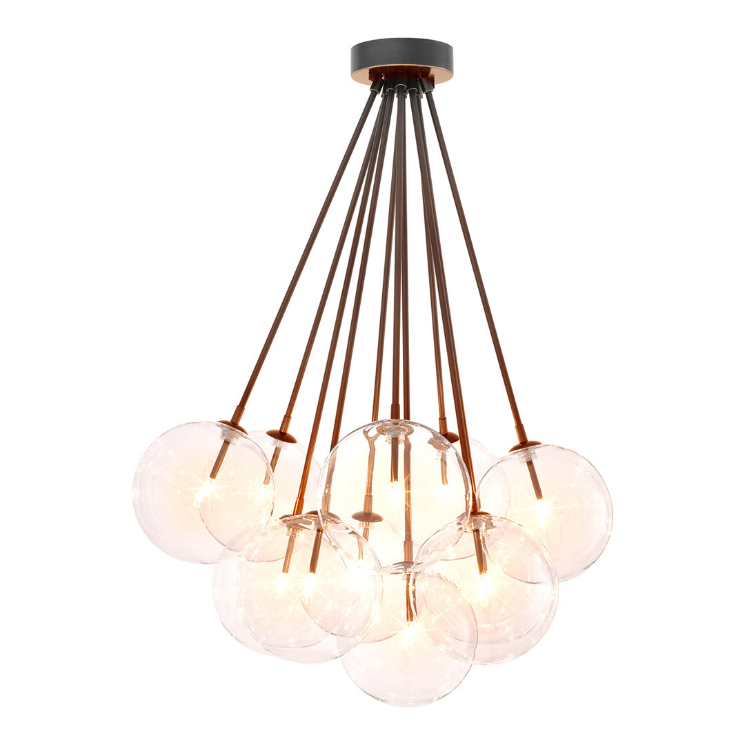 Molecule Ceiling Lamp Bronze