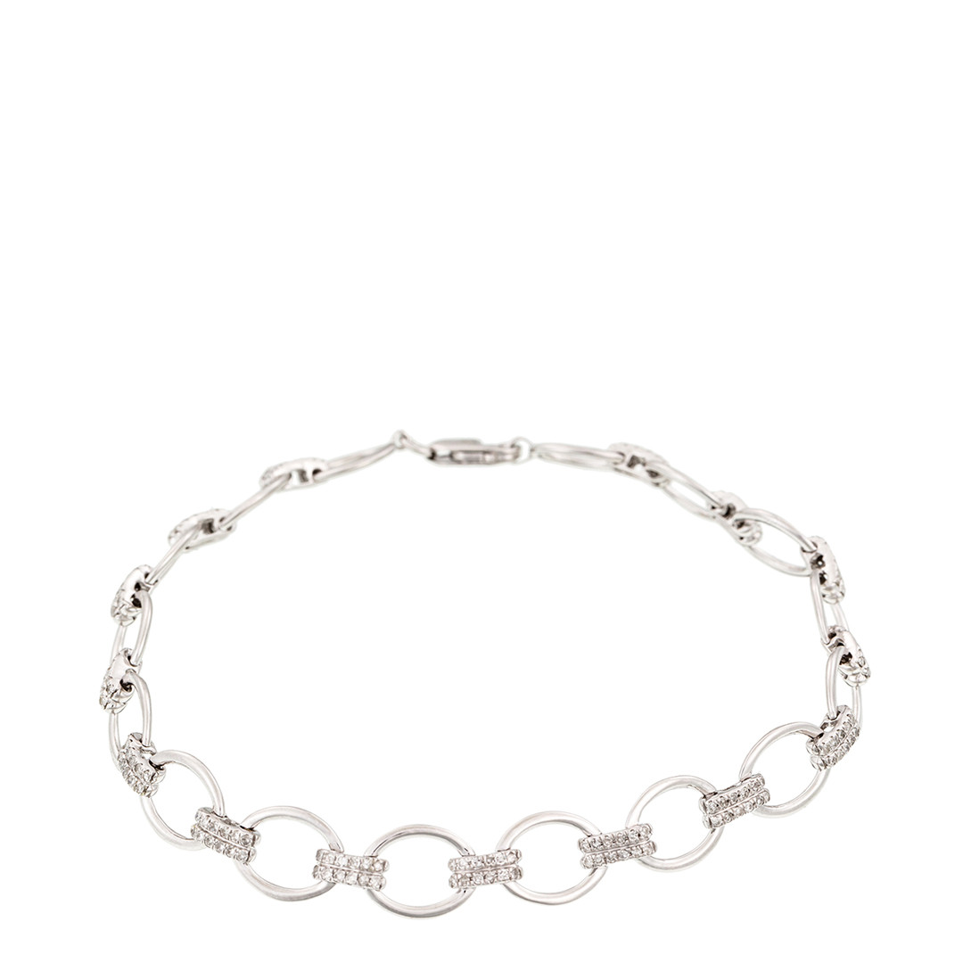 White Gold Diamond Bracelet