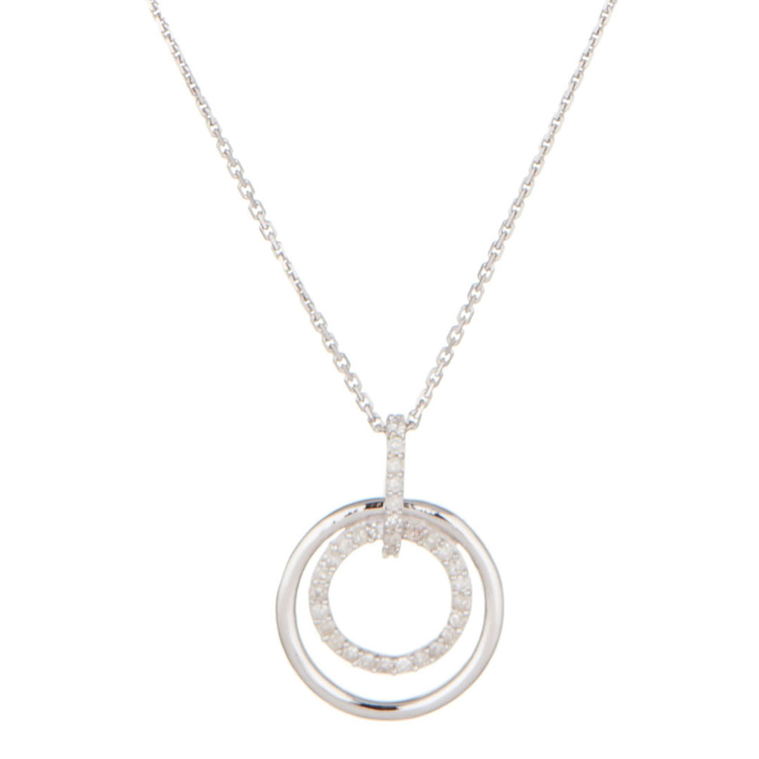 White Gold Takhli Pendant Necklace