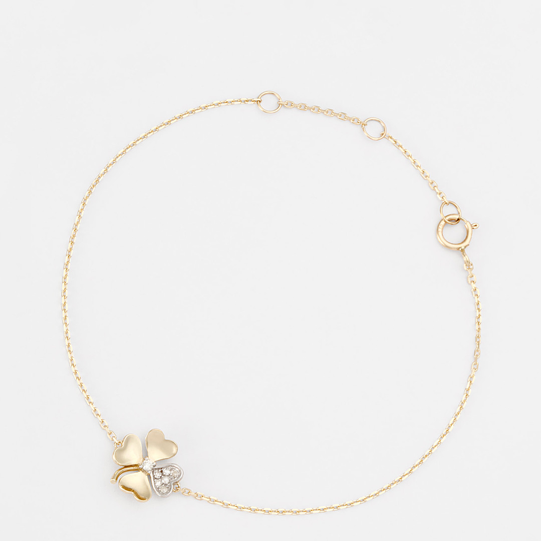 Yellow Gold Souffle d′Or Bracelet