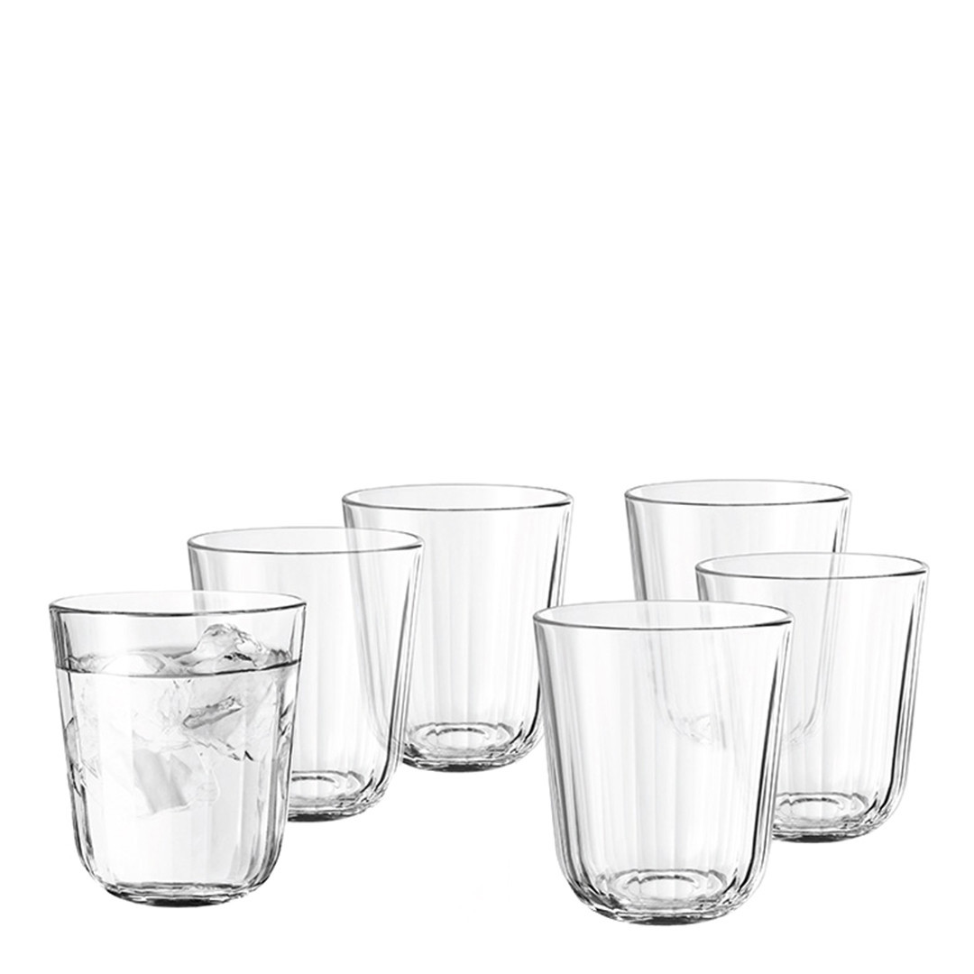 Set of 6 Facet Tumblers 270ml