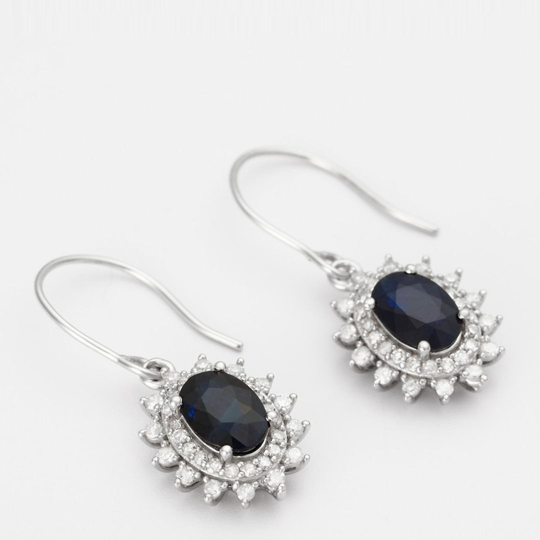 White Gold Stellaire Earrings