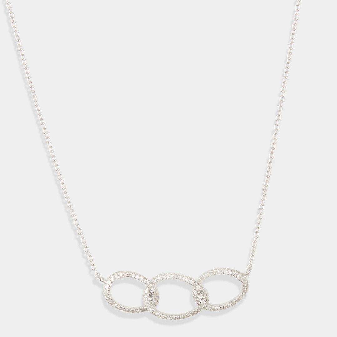 White Gold Harmonie PrÃ©cieuse Necklace