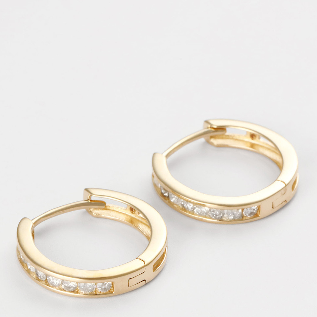 Yellow Gold Nuit Magique Earrings