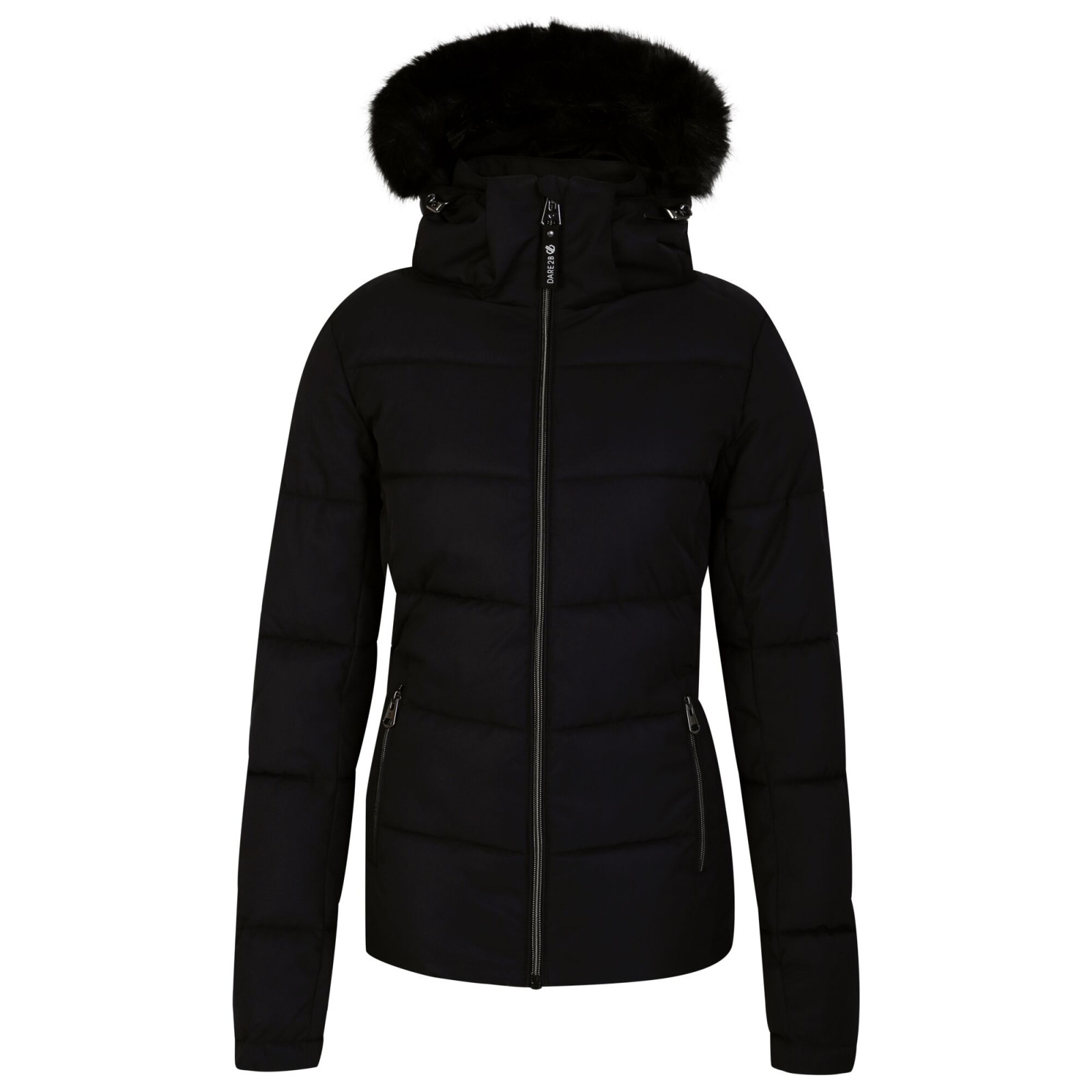 Womens/Ladies Glamourize IV Ski Jacket Black