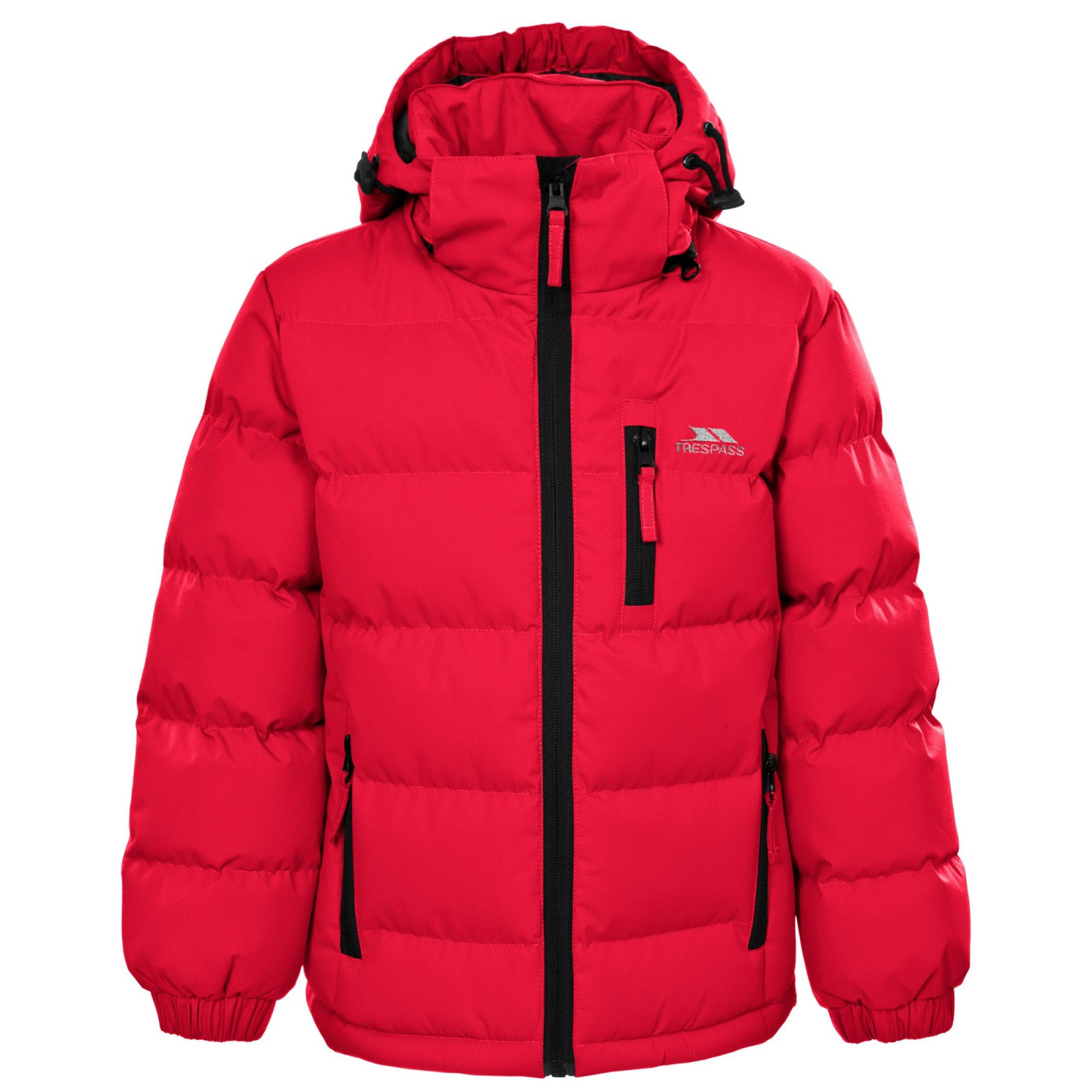 Boys Tuff Hooded Jacket Red