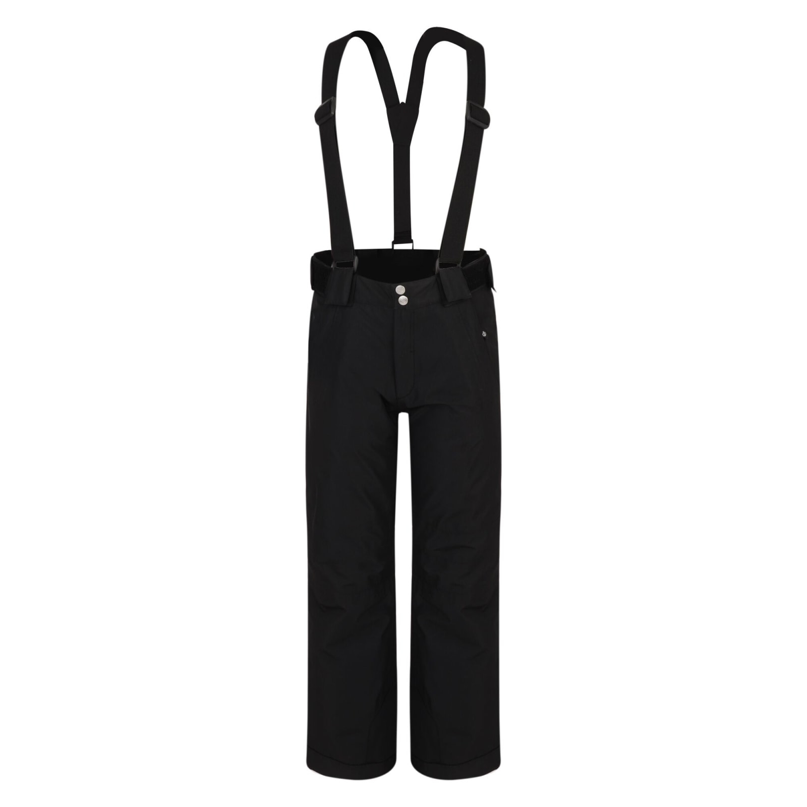 Ski Trousers Motive Polyester Black