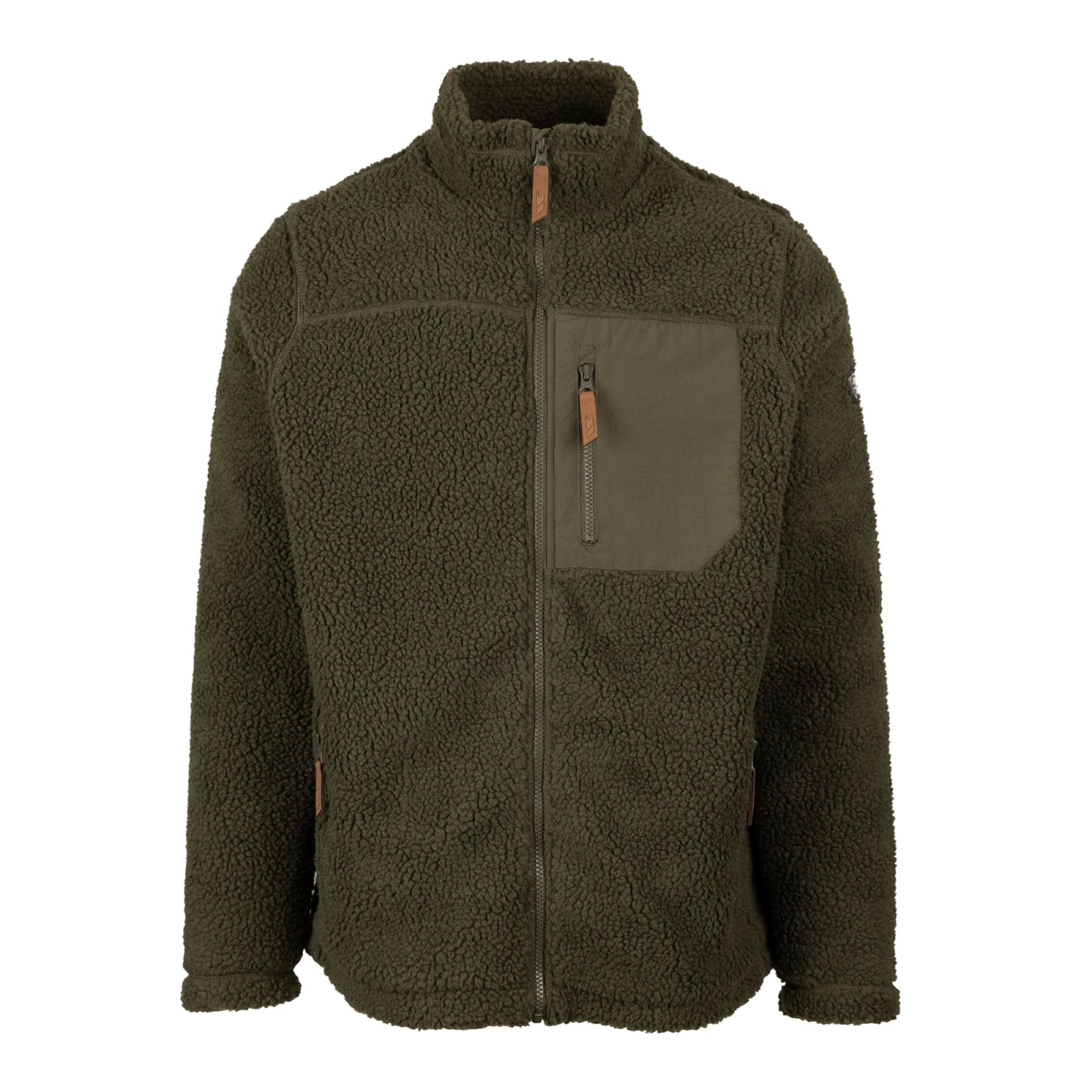 Fleece Jacket Buck Polyester Ivy