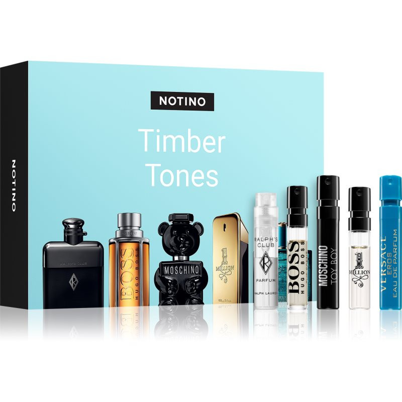 Beauty Discovery Box Notino Timber Tones set for men