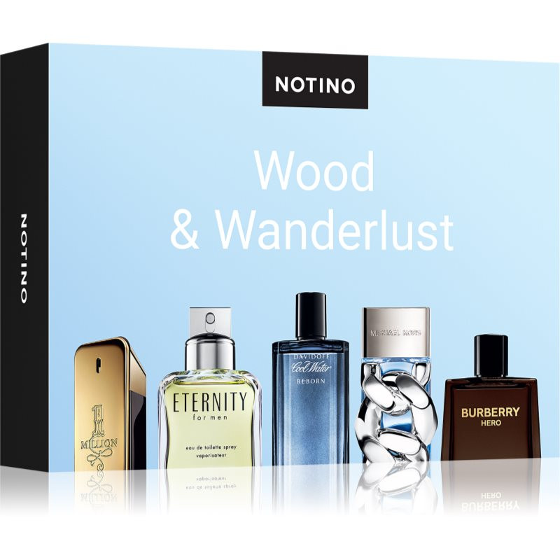 Beauty Discovery Box Notino Wood & Wanderlust set for men