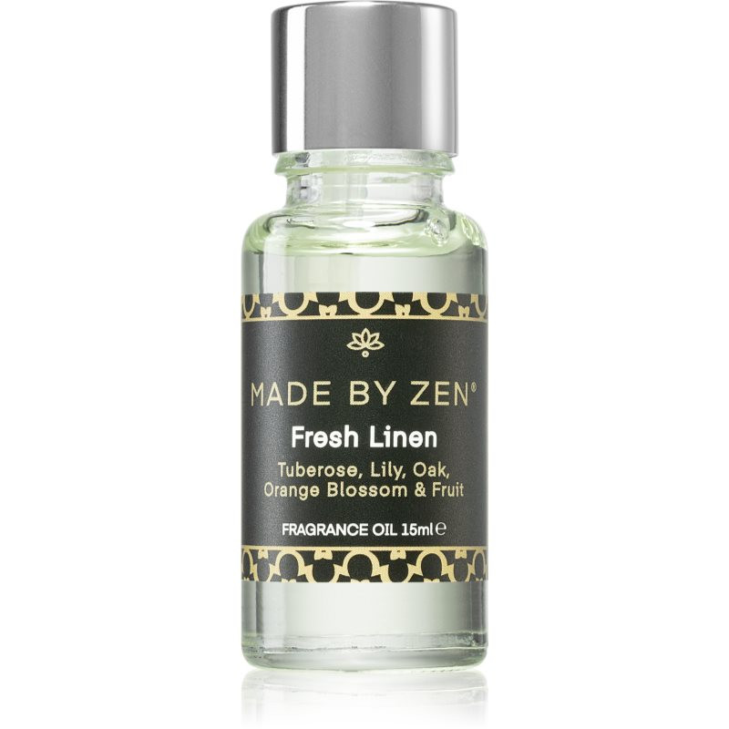 MADE BY ZEN Fresh Linen fragrance oil 15 ml