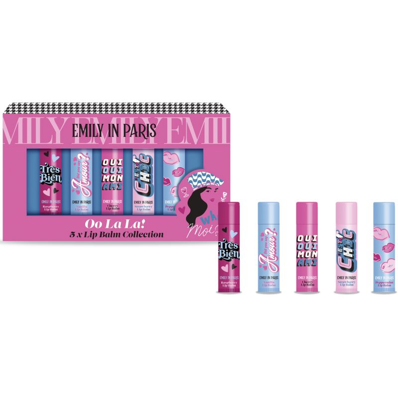 Emily In Paris Oh La La! lip set 5 pc