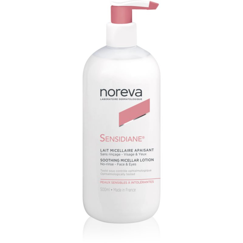 Noreva Sensidiane Soothing Micellar Lotion micellar makeup removing gel 500 ml