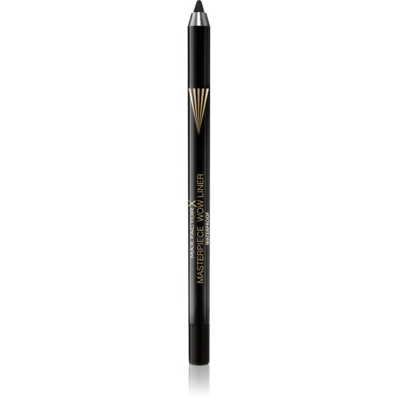 Max Factor Masterpiece Wow Liner Waterproof waterproof eyeliner pencil shade 300 Midnight Black 1.2 g