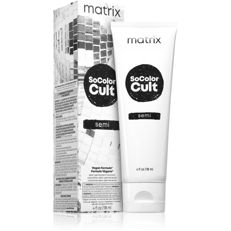 Matrix SoColor Cult semi-permanent hair colour Disco Silver 118 ml