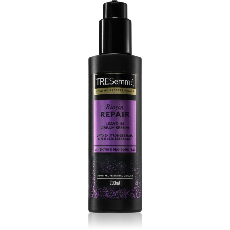 TRESemmé Biotin Repair Leave-In Cream Serum cream serum for perfect-looking hair 200 ml