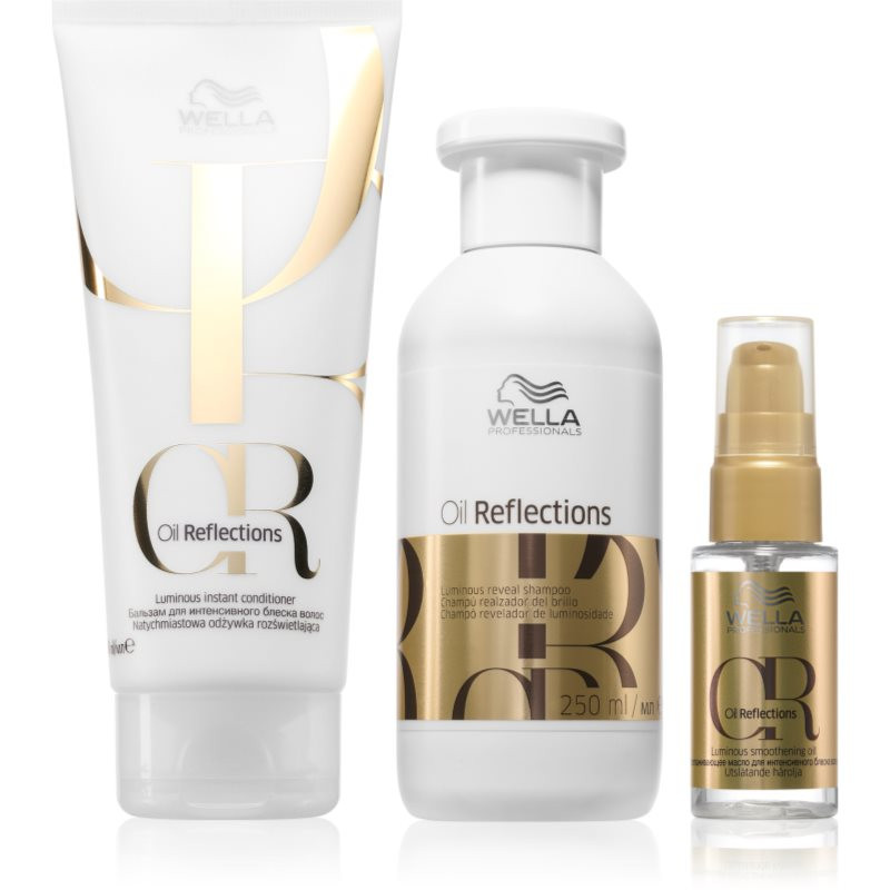 Wella Professionals Oil Reflections Set economy pack for shiny and soft hair 3 pc