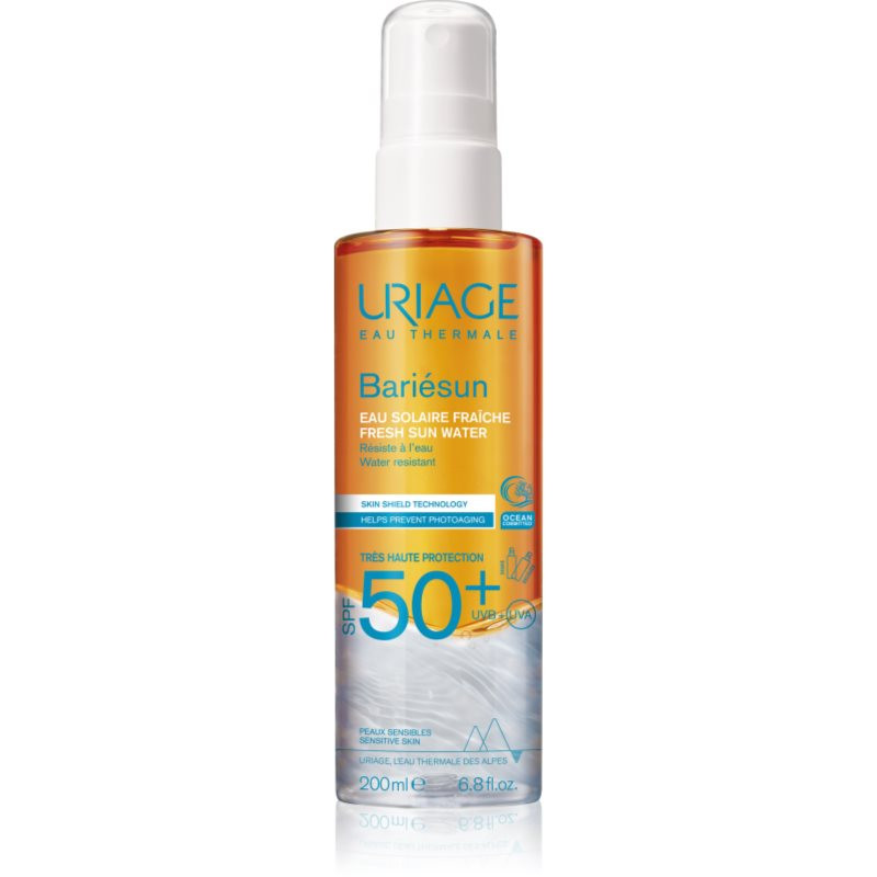 Uriage Bariésun Fresh Sun Water SPF50+ protective sunscreen spray SPF 50+ 200 ml