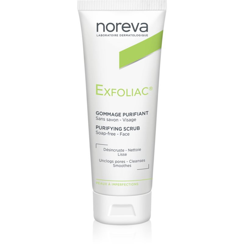 Noreva Exfoliac Purifying Scrub cleansing scrub for problem skin 50 ml