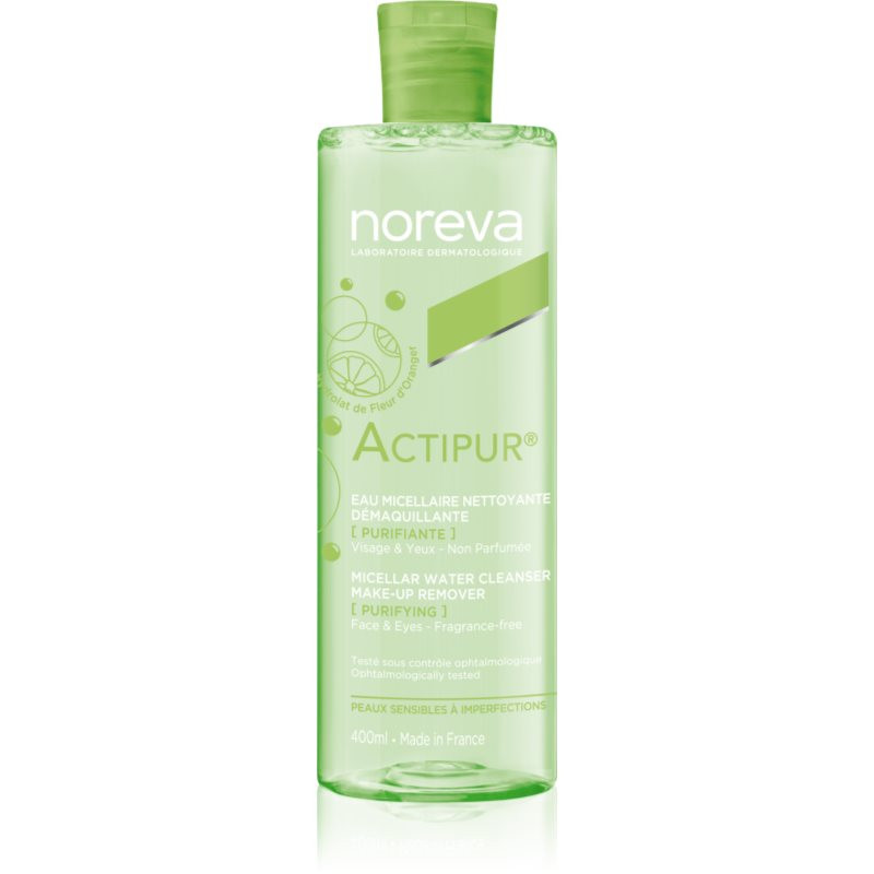 Noreva Actipur Micaller Water Cleanser makeup removing micellar water 400 ml