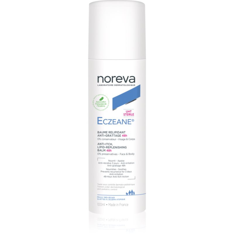 Noreva Eczeane Anti-Itch Lipid-Replenishing Balm 48H calming balm for dry and atopic skin 100 ml