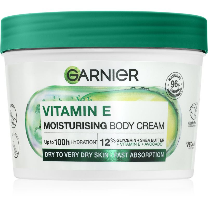 Garnier Body SuperFood moisturising body cream with avocado 380 ml