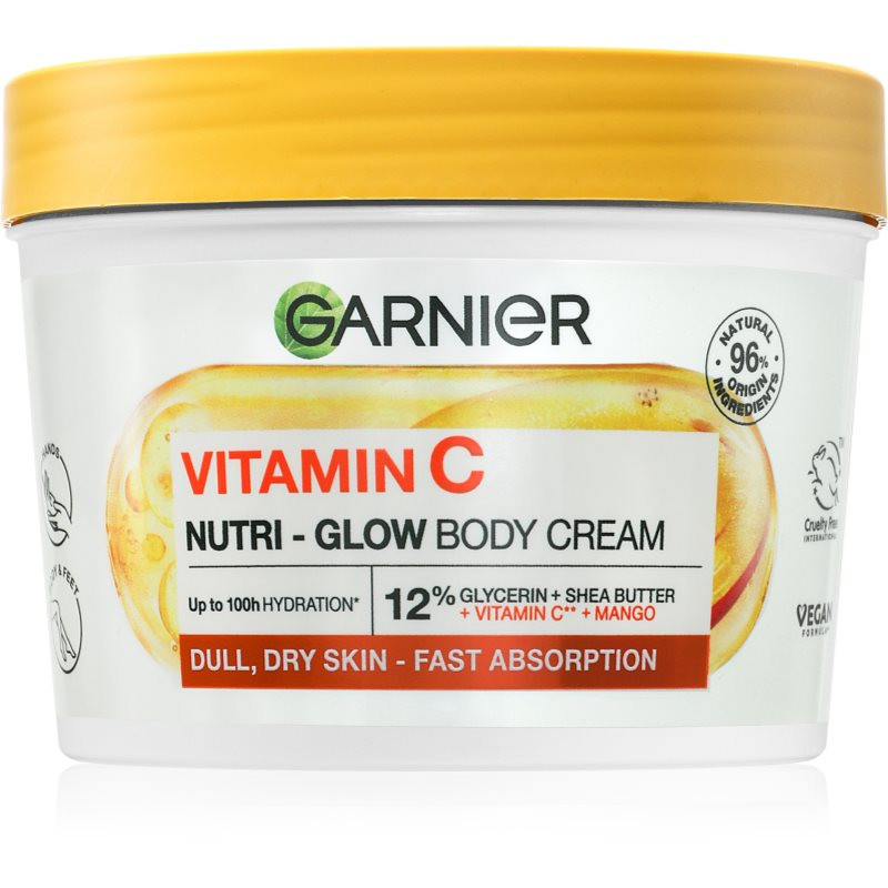 Garnier Body SuperFood brightening body cream with vitamin C 380 ml