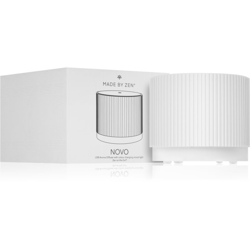 MADE BY ZEN Novo ultrasonic aroma diffuser and air humidifier White 1 pc