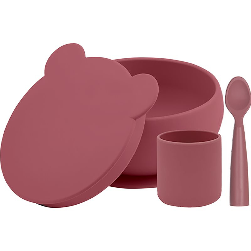 Minikoioi BLW I Velvet Rose dinnerware set