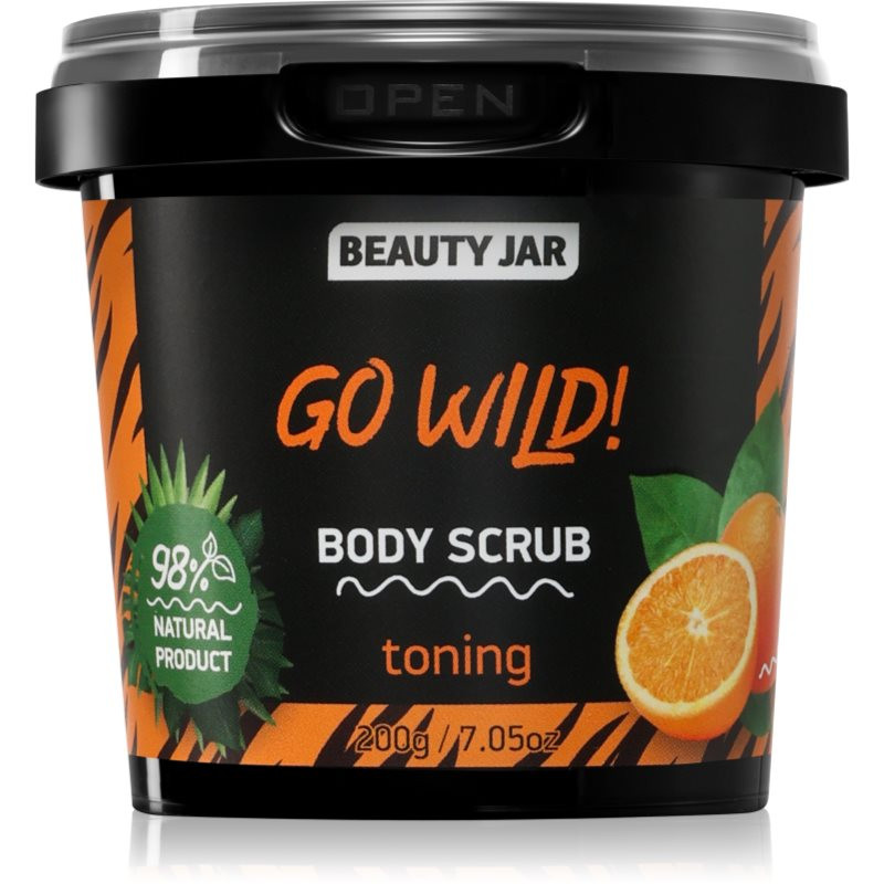 Beauty Jar Go Wild! moisturising body scrub with a refreshing effect 200 g