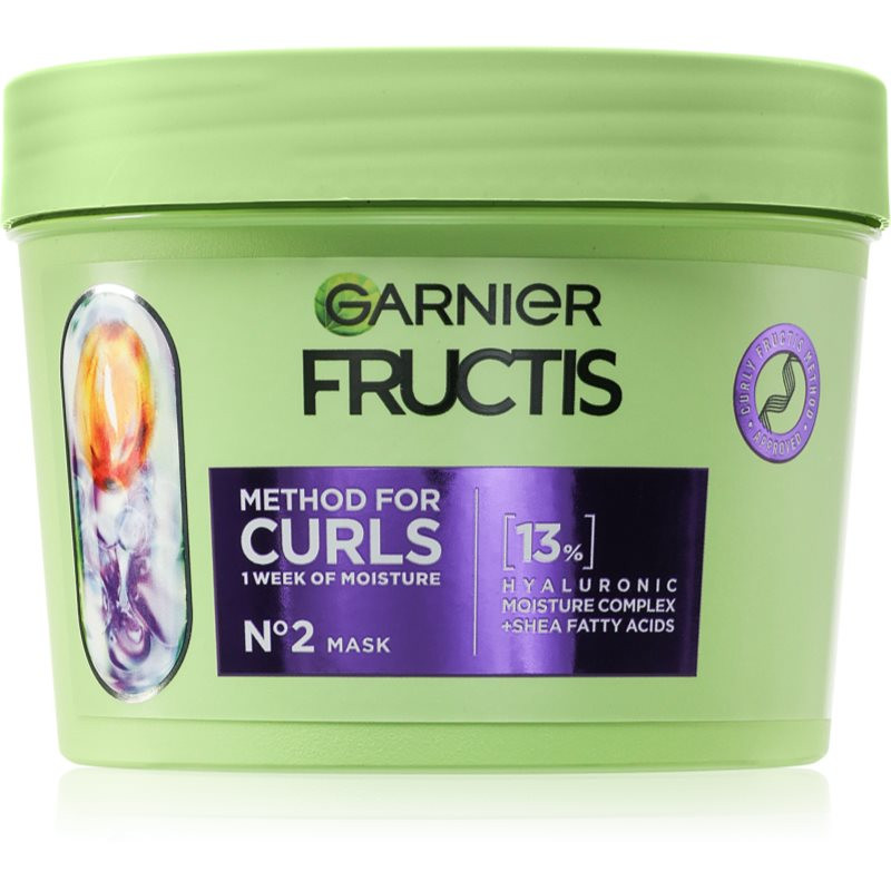 Garnier Fructis Hydra Curls hydrating hair mask for wavy and curly hair 370 ml