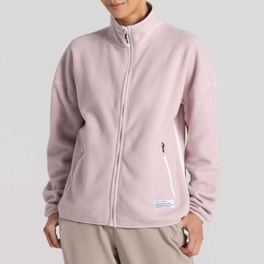 Pink CO2 Renu Full Zip Fleece