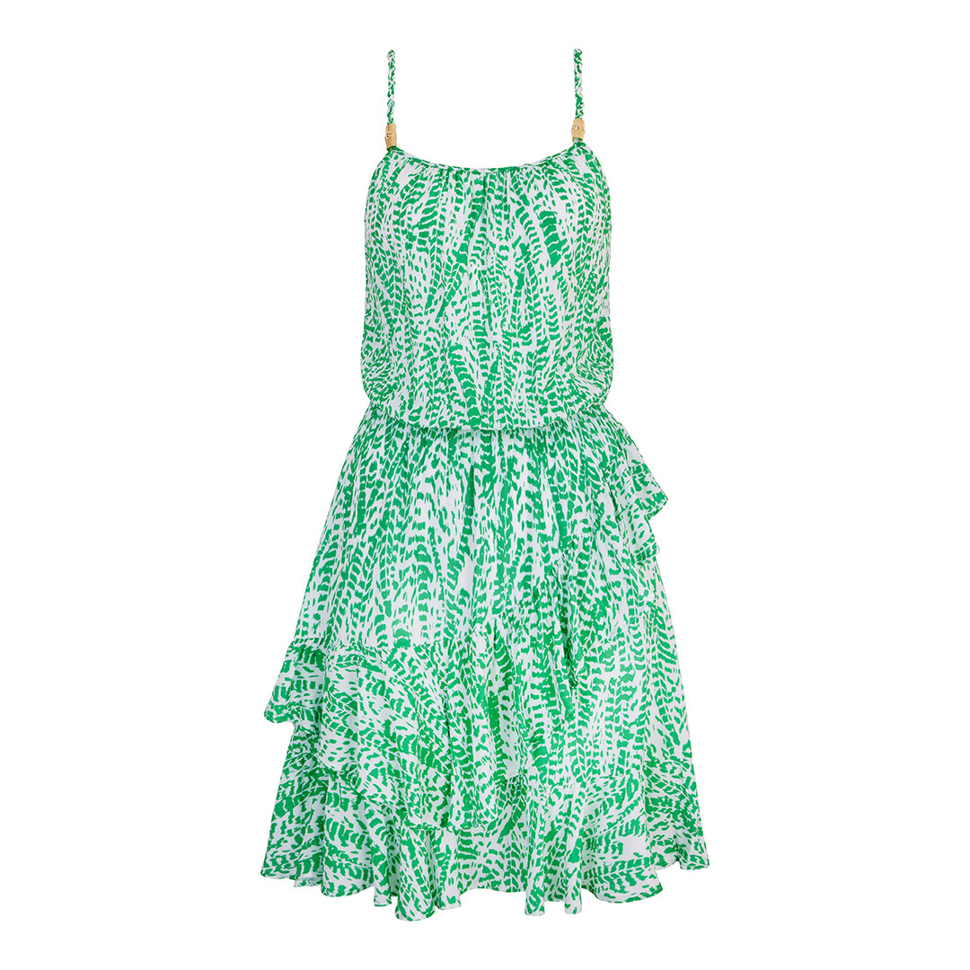 Belle Mare Plage Frill Mini Dress