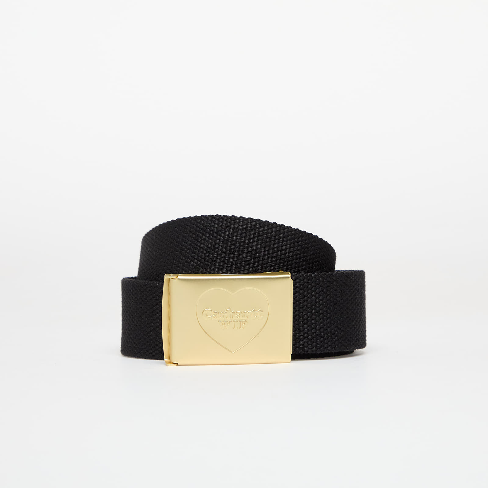 Belt Carhartt WIP Heart Clip Belt Black/ Gold Universal