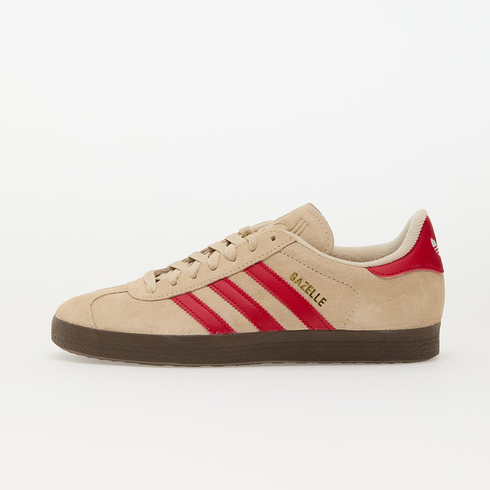 Sneakers adidas Gazelle Sand Strata/ Better Scarlet/ Ftw White UK 4