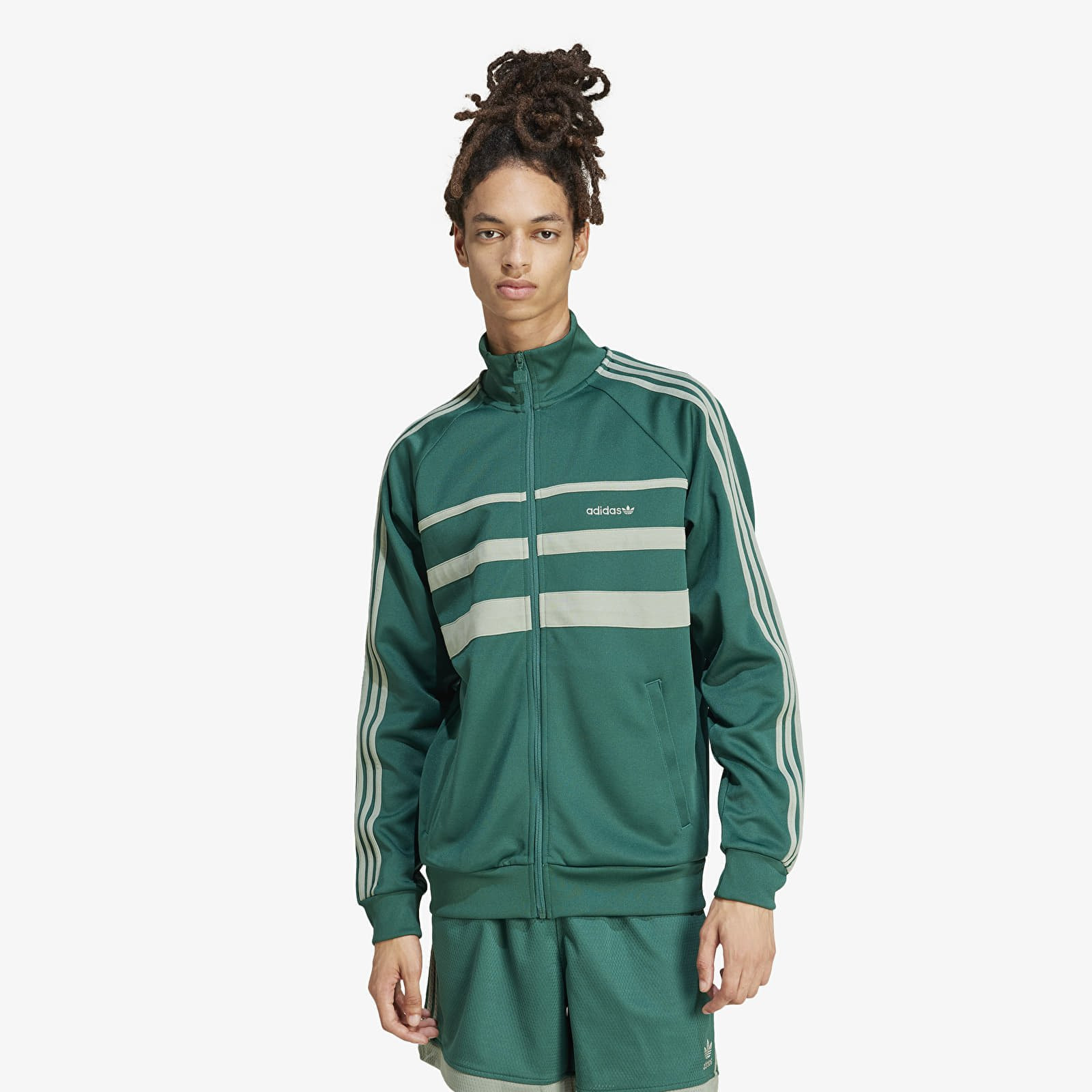 Jacket adidas The First Tracktop Collegiate Green/ Silver Green XXL