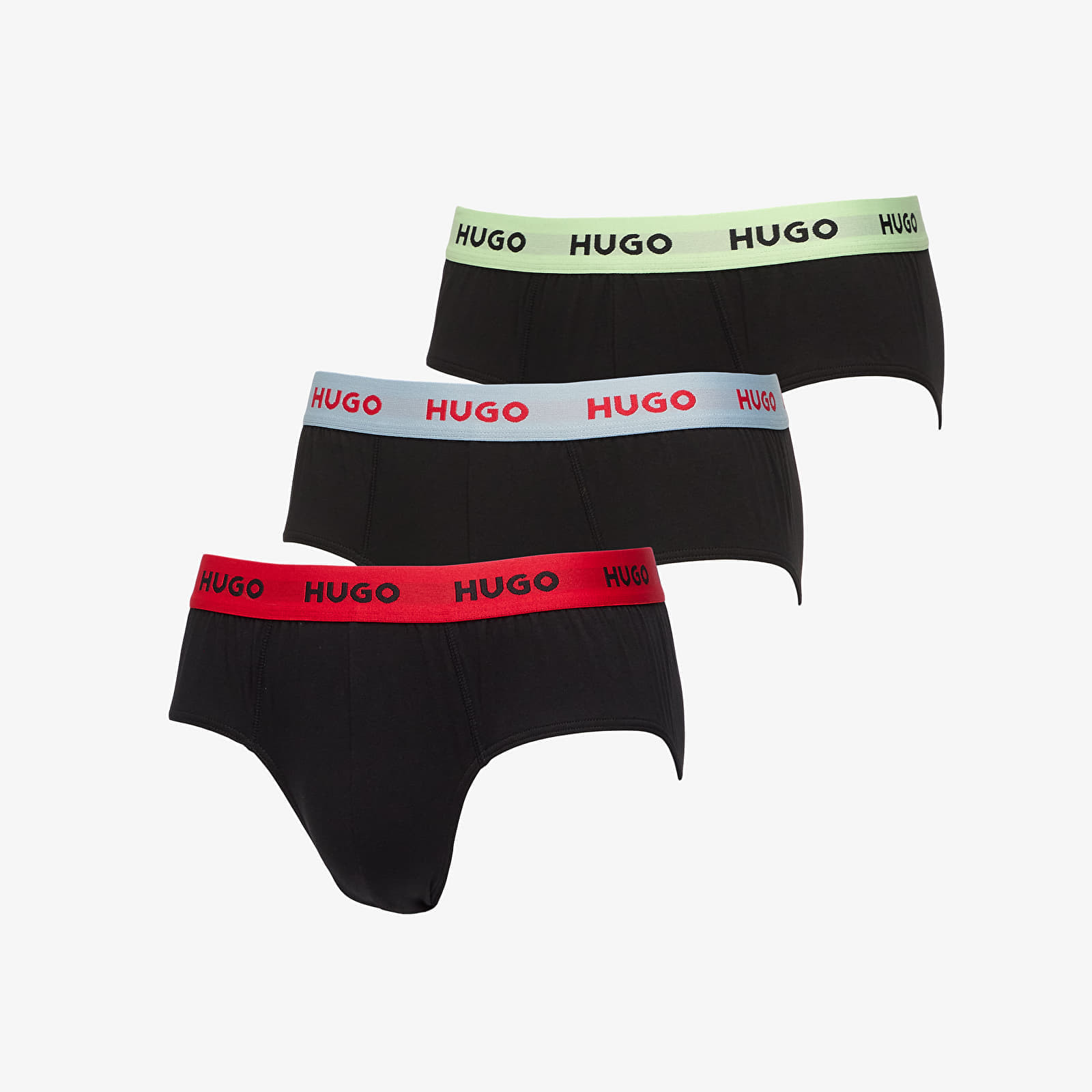 Hugo Boss Cotton Stretch Hipbrief 3-Pack Multicolor S