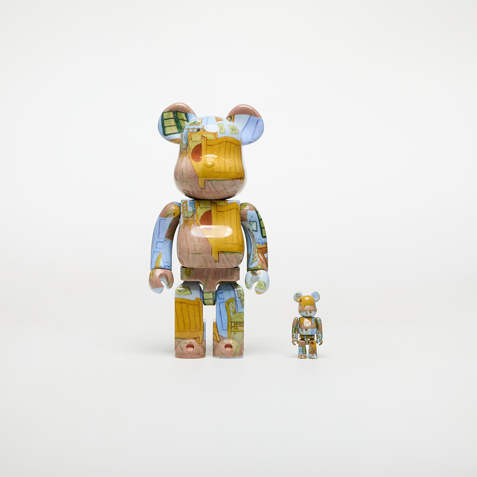 Medicom Toy BE@RBRICK Van Gogh Museum Van Gogh The Bedroom 100% & 400% Set Multicolor Universal