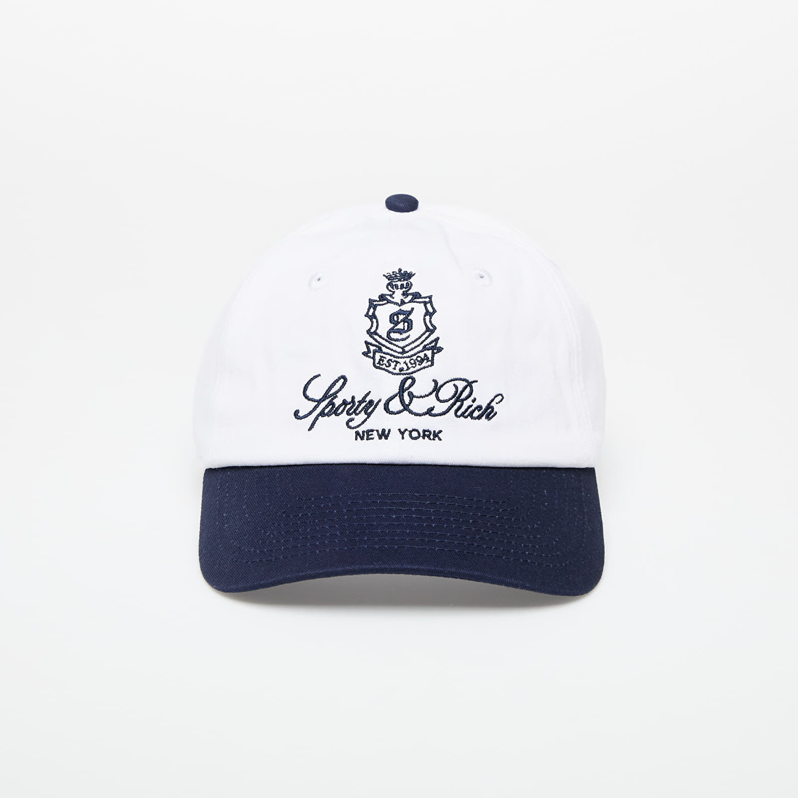 Cap Sporty & Rich Vendome Hat White/Dark Navy Universal