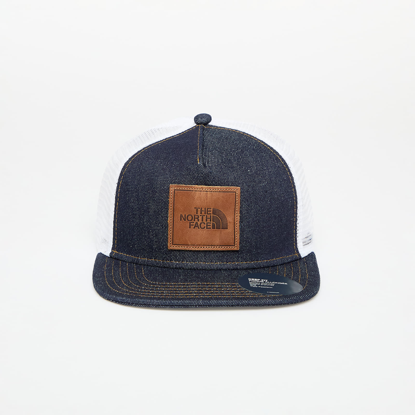 Cap The North Face Half Dome Trucker Denim/ Leather Patch Universal