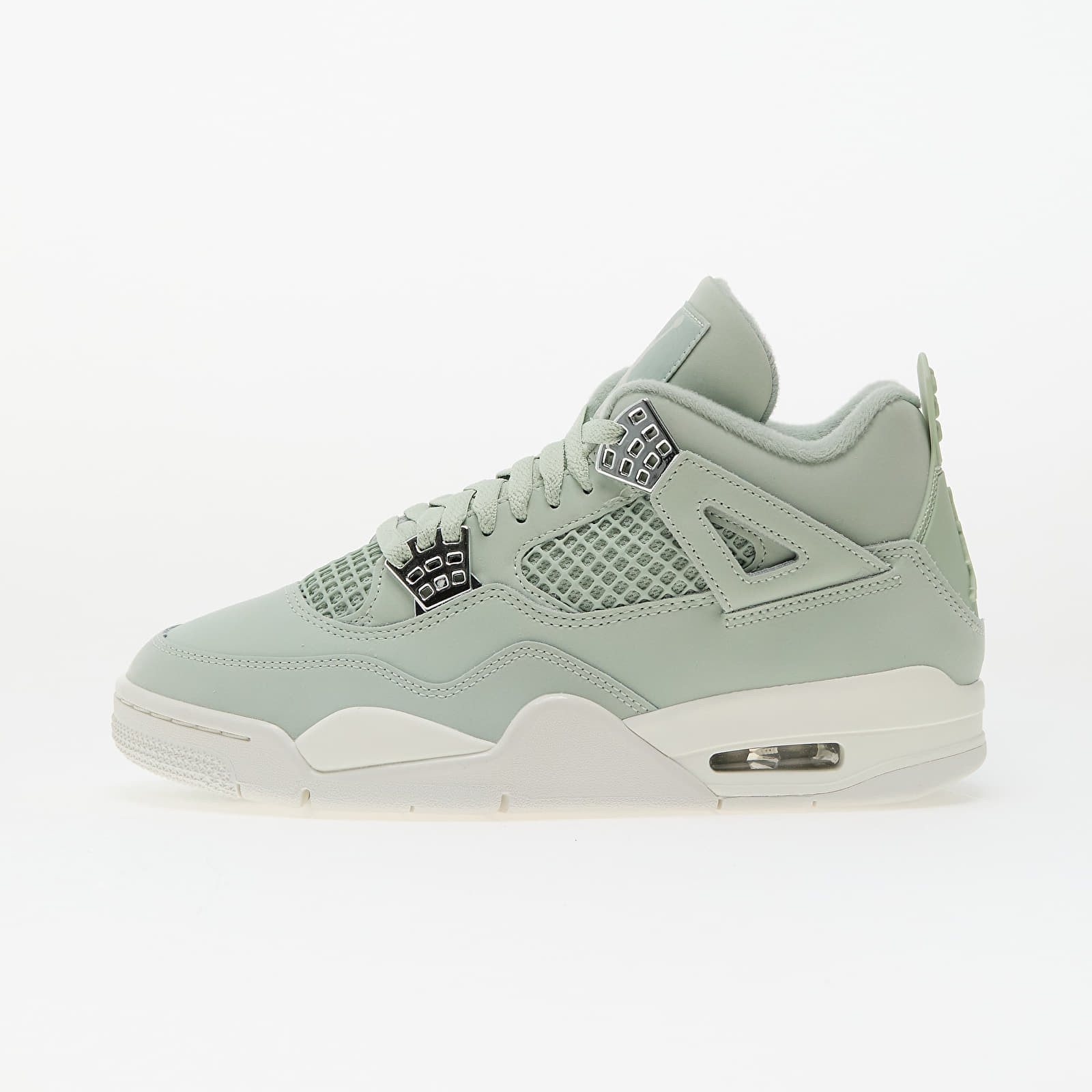 Sneakers Air Jordan Wmns 4 Retro Seafoam/ Sail-Metallic Silver UK 8.5