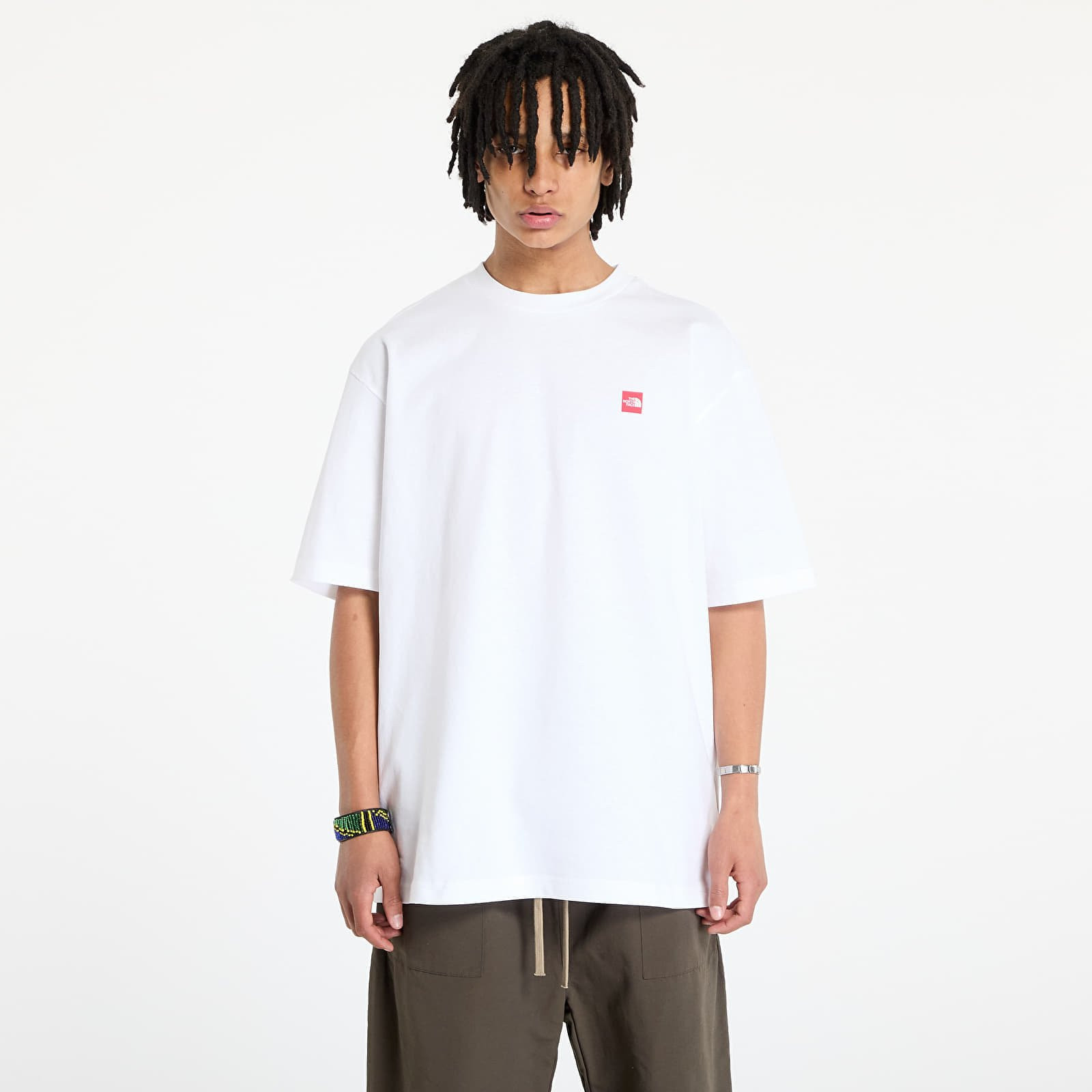 T-shirt The North Face Axys Oversized Shortsleeve Tee UNISEX TNF White S