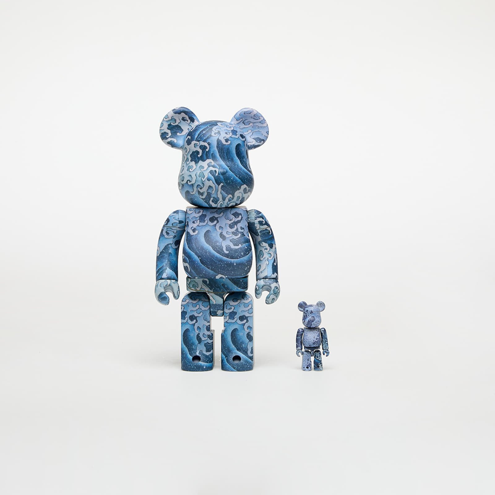 Medicom Toy BE@RBRICK Katsushika Hokusai Uemachi 100% & 400% Set Multicolor Universal