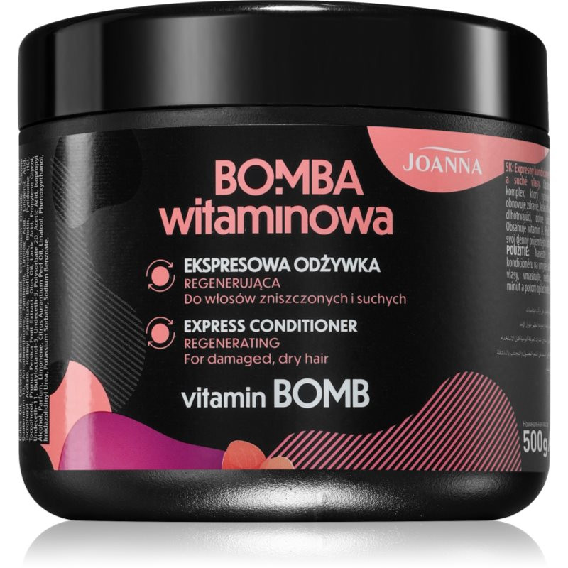 Joanna Vitamin Bomb Express Conditioner express regenerating conditioner for dry and damaged hair 500 ml