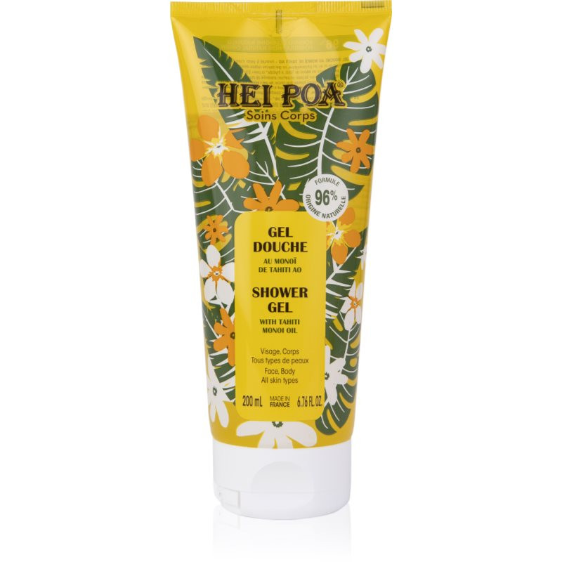 Hei Poa Tahiti Monoi Oil shower gel 200 ml