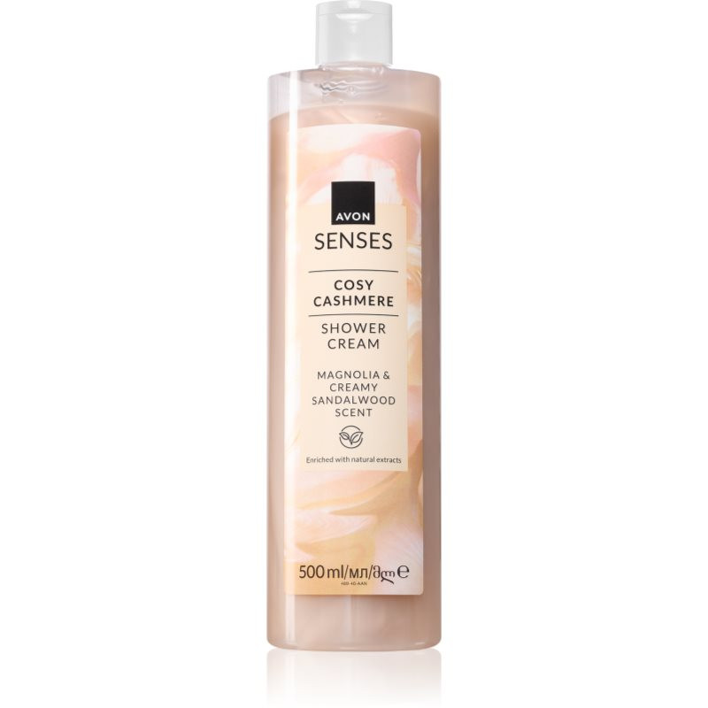 Avon Senses Cosy Cashmere creamy shower gel 250 ml