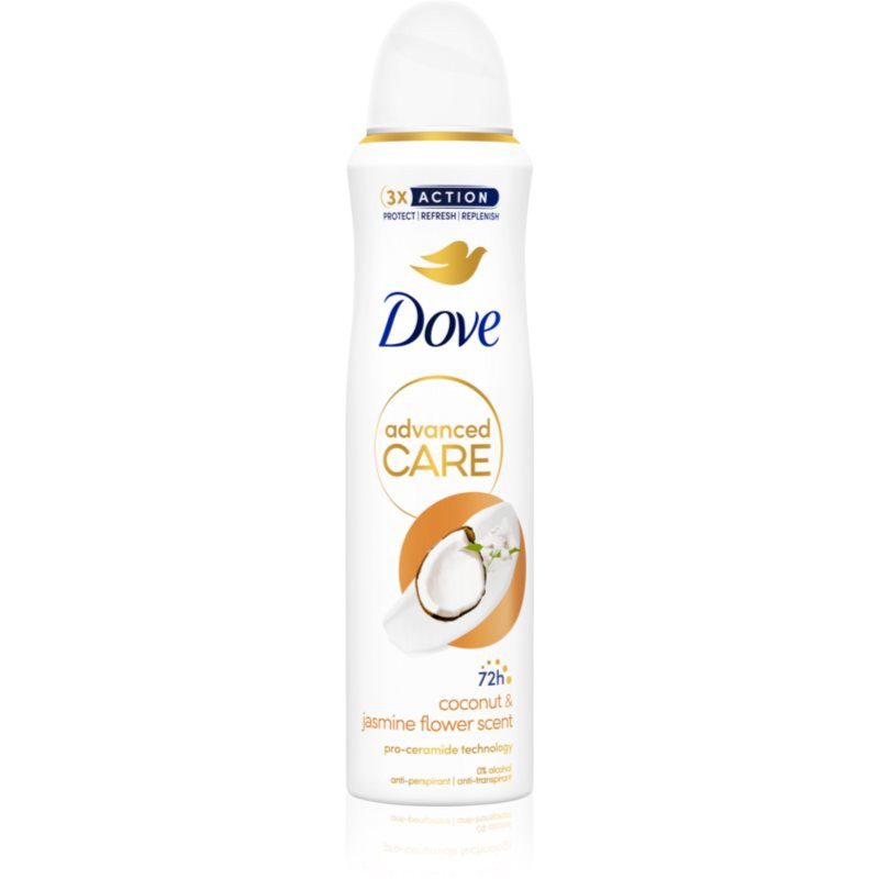 Dove Advanced Care Coconut & Jasmine Flower Scent antiperspirant for women 150 ml